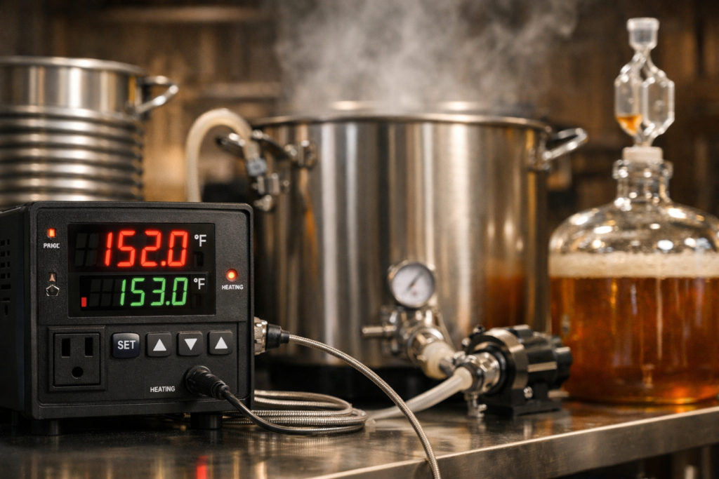 best temp controller for brewing
