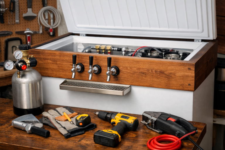 how to build a keezer