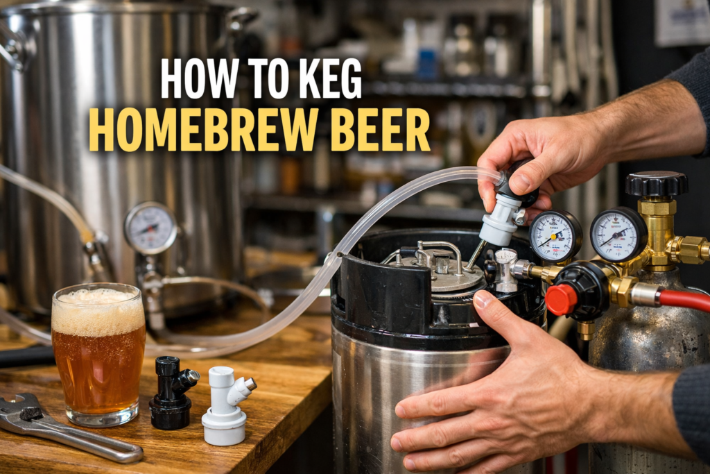 how to keg homebrew beer