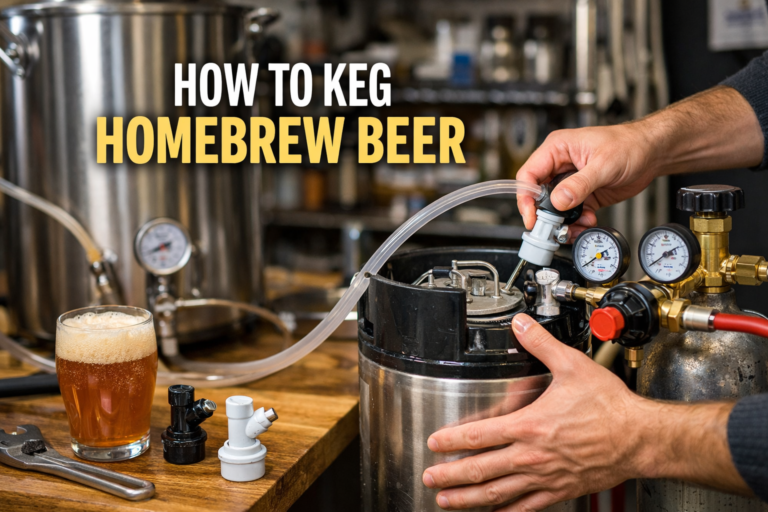 how to keg homebrew beer