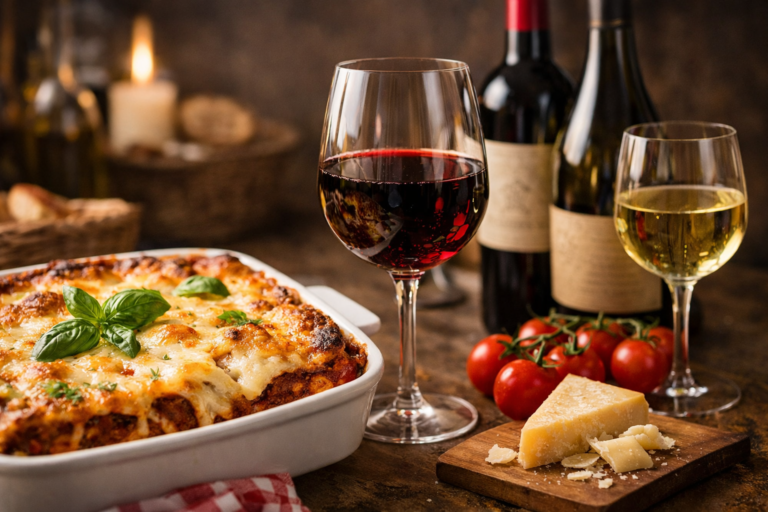 best wine for lasagna