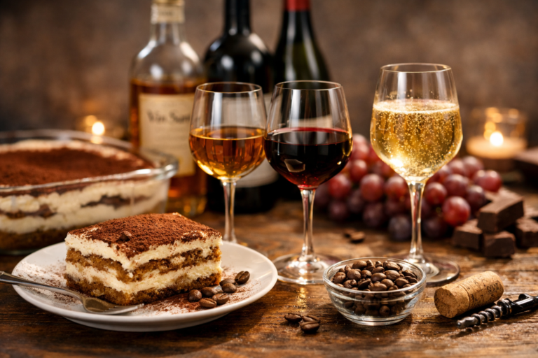 best wine for tiramisu