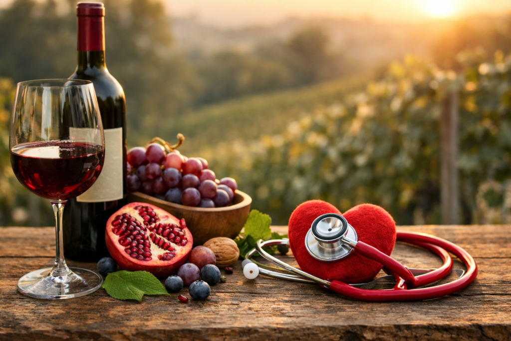 best wine for the heart