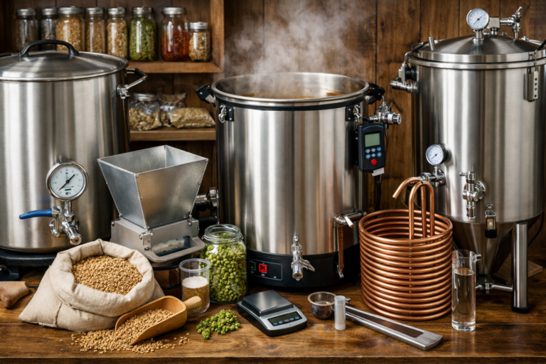 best equipment for all grain brewing