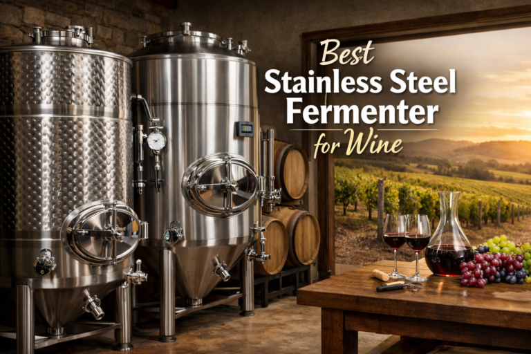best stainless steel fermenter for wine