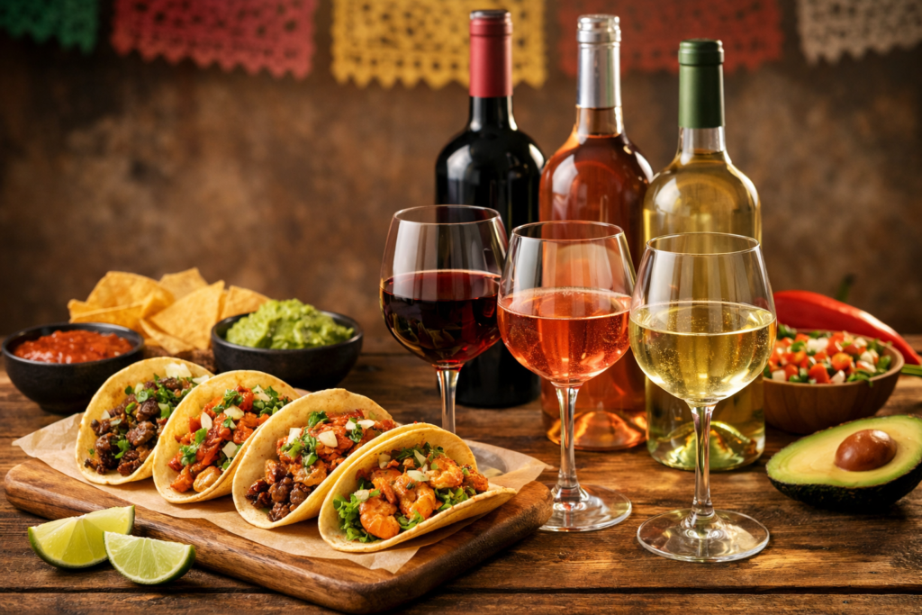 best wine for tacos