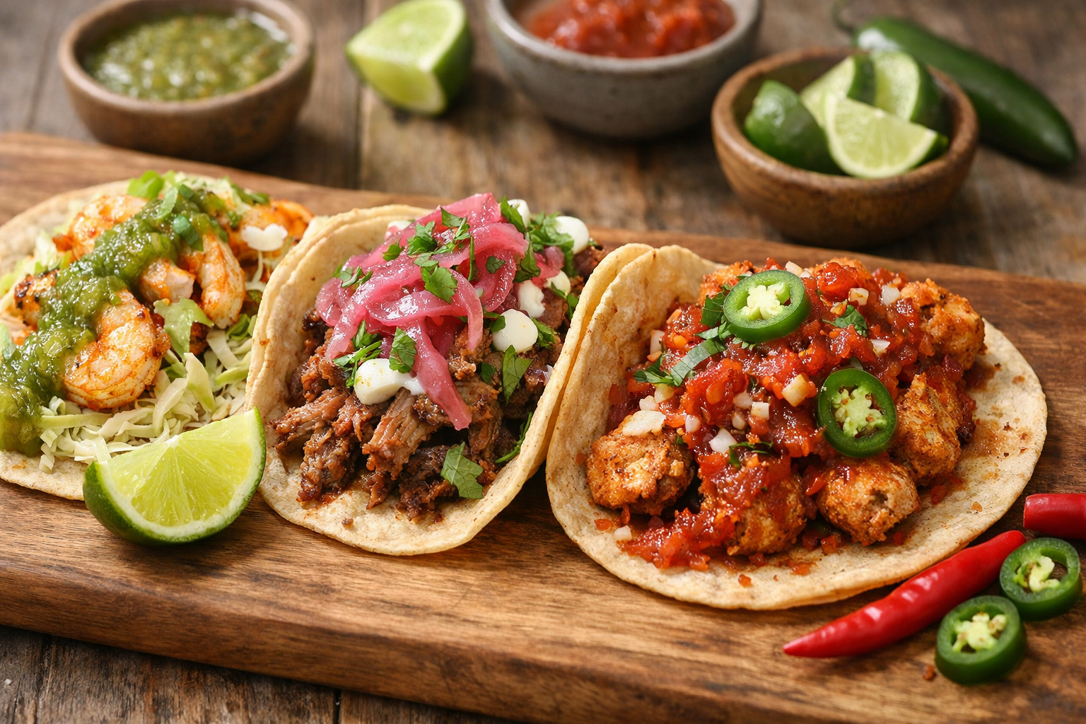 Best Wine for Tacos: 9 Smart Pairings That Actually Work 1 Annotated taco showing protein, salsa, lime, and heat cues that affect wine pairing